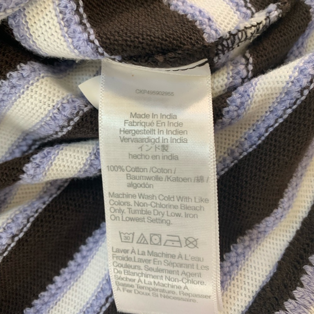 New Madewell Relaxed Polo in Stripe - Picture 5 of 7